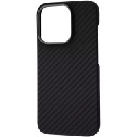 Чохол Carbon Kevlar MagSafe для iPhone 16 Pro Max Black